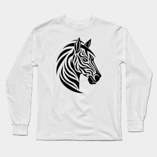 Zebra Animal Freedom World Wildlife Wonder Vector Graphic Long Sleeve T-Shirt